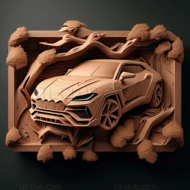 3D мадэль Lamborghini Urus (STL)